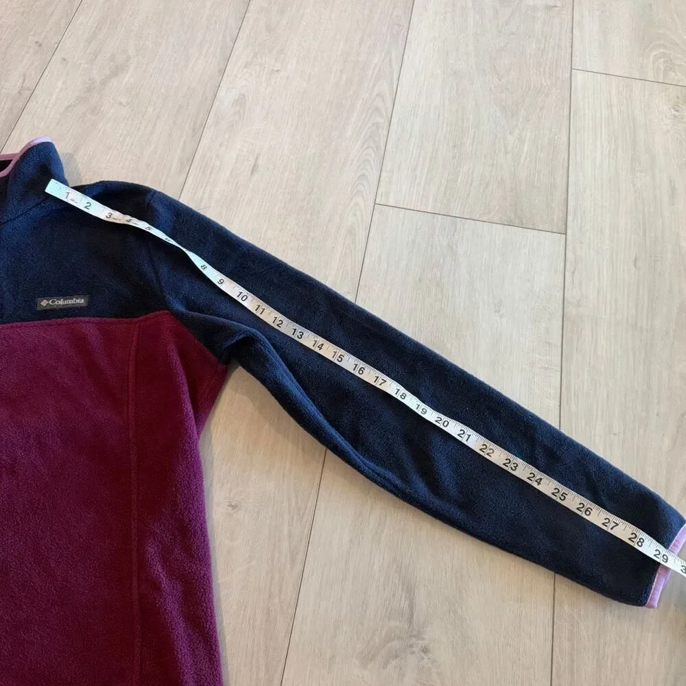 Columbia women's Benton Springs Half Snap Fleece - size L